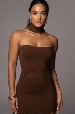 JLUXLABEL CHOCOLATE AKINA CUTOUT DRESS 14 JLUXLABEL CHOCOLATE AKINA CUTOUT DRESS