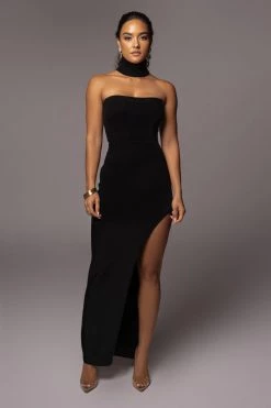 JLUXLABEL NOIR AKINA CUTOUT DRESS SALE