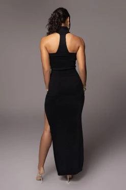 JLUXLABEL NOIR AKINA CUTOUT DRESS SALE