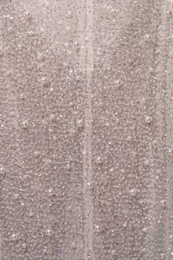 JLUXLABEL SALE IVORY YVAINE RHINESTONE MIDI SKIRT