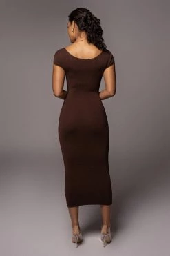 JLUXLABEL CHOCOLATE GRASEL SWEETHEART DRESS 12 JLUXLABEL CHOCOLATE GRASEL SWEETHEART DRESS