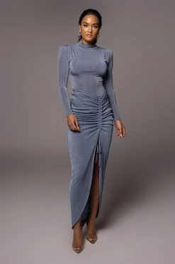 JLUXLABEL SLATE KENZIA HIGH NECK BODYSUIT SALE