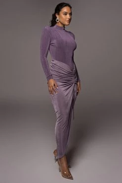 JLUXLABEL SALE GRAPE HANNA SLINKY SKIRT 21 JLUXLABEL SALE GRAPE HANNA SLINKY SKIRT