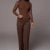JLUXLABEL CHOCOLATE DOLLY TAILORED TROUSERS SALE