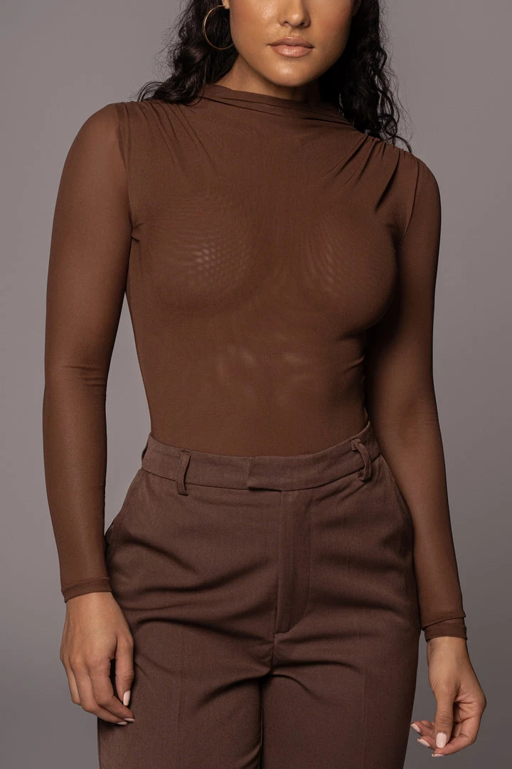 JLUXLABEL SALE CHOCOLATE LINNEA MESH BODYSUIT 6 JLUXLABEL SALE CHOCOLATE LINNEA MESH BODYSUIT