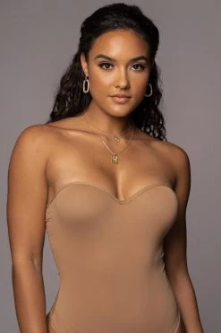 JLUXLABEL NATURAL MONROE SHAPEWEAR BUSTIER BODYSUIT 15 JLUXLABEL NATURAL MONROE SHAPEWEAR BUSTIER BODYSUIT