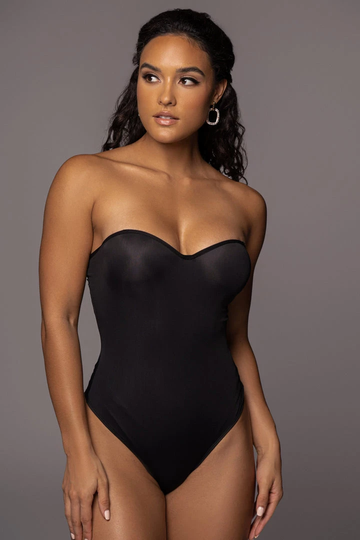 JLUXLABEL BLACK MONROE SHAPEWEAR BUSTIER BODYSUIT 8 JLUXLABEL BLACK MONROE SHAPEWEAR BUSTIER BODYSUIT