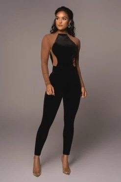 JLUXLABEL NOIR ELLISON BODYSUIT