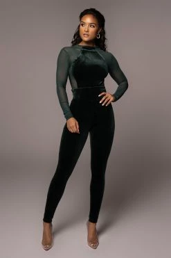 JLUXLABEL EMERALD BERNADETTE HIGH WAISTED PANTS