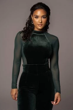 JLUXLABEL EMERALD BERNADETTE HIGH WAISTED PANTS