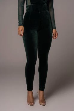 JLUXLABEL EMERALD BERNADETTE HIGH WAISTED PANTS