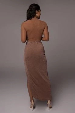 JLUXLABEL PECAN LINNEA MESH BODYSUIT