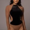 JLUXLABEL NOIR ELLISON BODYSUIT
