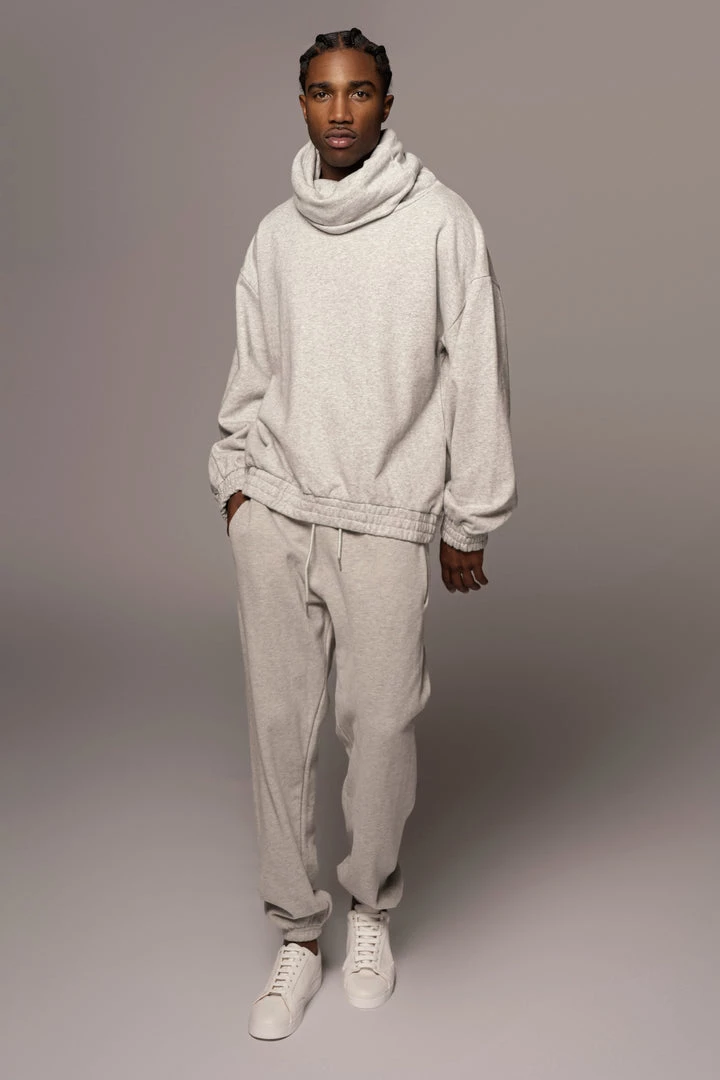 JLUXLABEL SALE GREY BELEN UNISEX PULLOVER 4 JLUXLABEL SALE GREY BELEN UNISEX PULLOVER