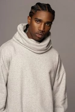 JLUXLABEL SALE GREY BELEN UNISEX PULLOVER 22 JLUXLABEL SALE GREY BELEN UNISEX PULLOVER