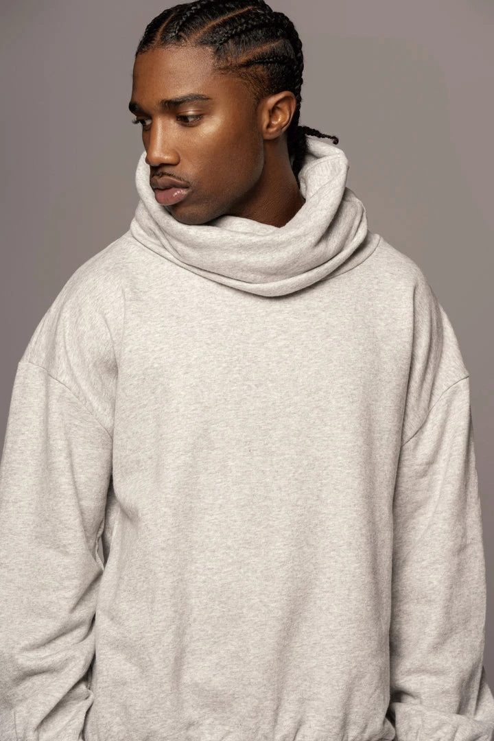 JLUXLABEL SALE GREY BELEN UNISEX PULLOVER 5 JLUXLABEL SALE GREY BELEN UNISEX PULLOVER