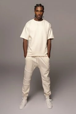 JLUXLABEL SALE BUTTERCREAM KALEB MEN'S JOGGERS