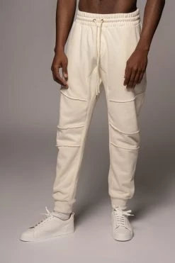JLUXLABEL SALE BUTTERCREAM KALEB MEN'S JOGGERS