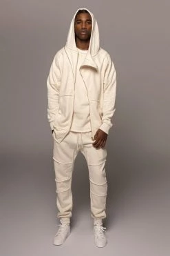 JLUXLABEL BUTTERCREAM LOGAN RAW EDGE TEE