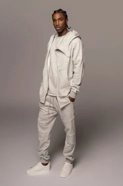 JLUXLABEL SALE GREY KALEB MEN'S JOGGERS