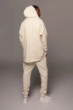 JLUXLABEL SALE BUTTERCREAM JORDYN MEN'S ZIP UP