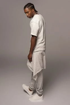 JLUXLABEL SALE GREY KALEB MEN'S JOGGERS