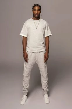 JLUXLABEL SALE GREY KALEB MEN'S JOGGERS