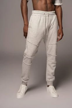 JLUXLABEL SALE GREY KALEB MEN'S JOGGERS
