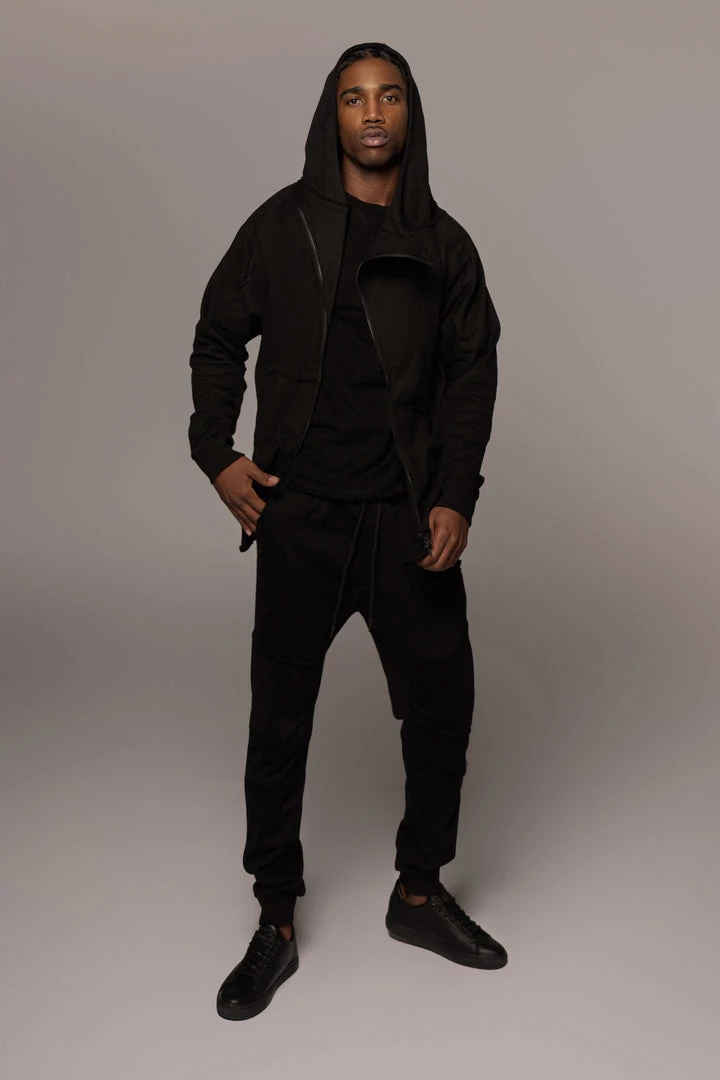 JLUXLABEL SALE BLACK KALEB MEN'S JOGGERS 3 JLUXLABEL SALE BLACK KALEB MEN'S JOGGERS