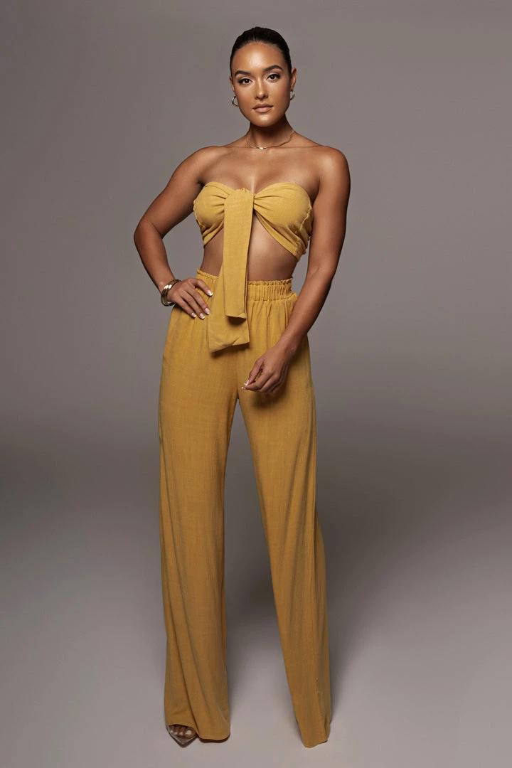 JLUXLABEL YELLOW MORE LOVE LINEN SET NEW ARRIVALS 3 JLUXLABEL YELLOW MORE LOVE LINEN SET NEW ARRIVALS