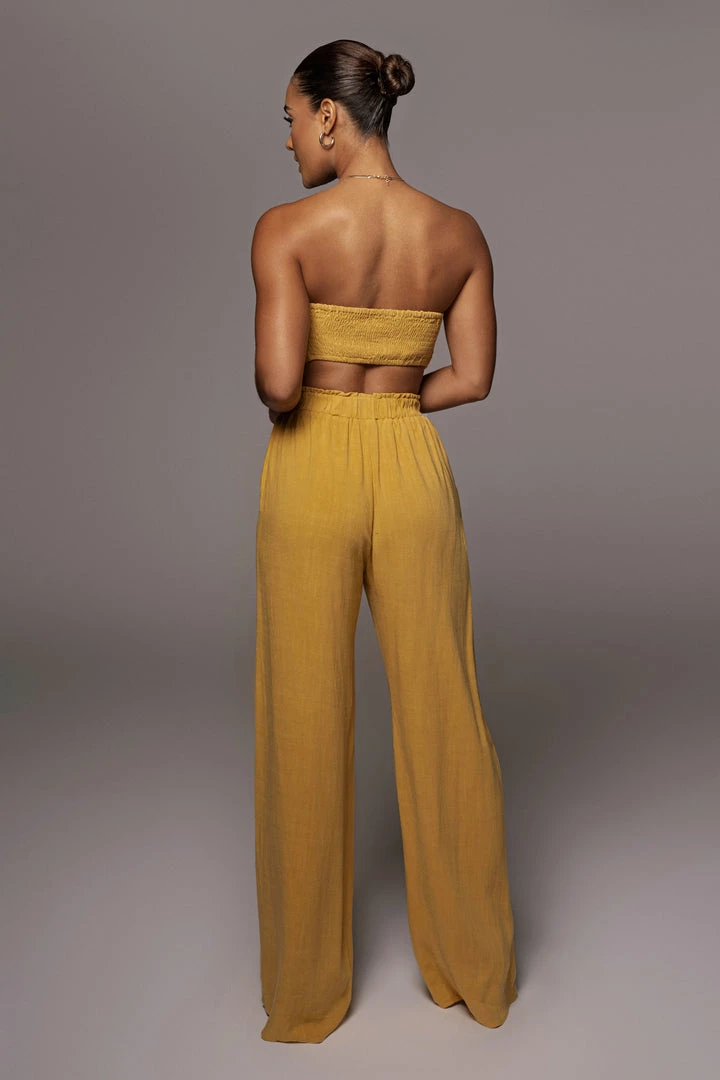 JLUXLABEL YELLOW MORE LOVE LINEN SET NEW ARRIVALS 7 JLUXLABEL YELLOW MORE LOVE LINEN SET NEW ARRIVALS