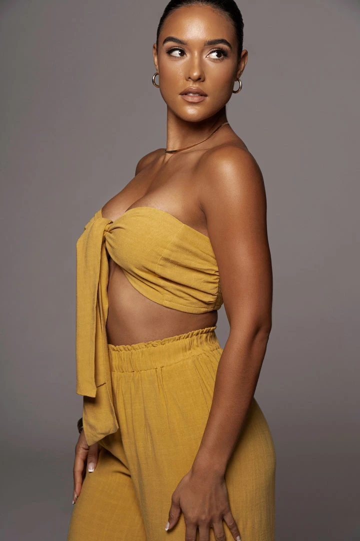 JLUXLABEL YELLOW MORE LOVE LINEN SET NEW ARRIVALS 6 JLUXLABEL YELLOW MORE LOVE LINEN SET NEW ARRIVALS