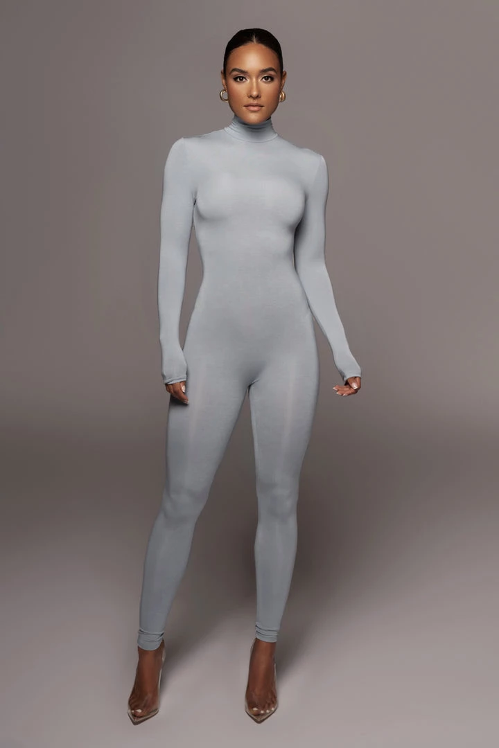 JLUXLABEL BODYBASIX STONE ASHA HIGH NECK JUMPSUIT 3 JLUXLABEL BODYBASIX STONE ASHA HIGH NECK JUMPSUIT