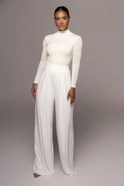 JLUXLABEL JLUXBASIX IVORY DEVYN WIDE LEG PANTS 14 JLUXLABEL JLUXBASIX IVORY DEVYN WIDE LEG PANTS