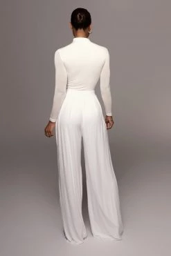 JLUXLABEL JLUXBASIX IVORY DEVYN WIDE LEG PANTS 20 JLUXLABEL JLUXBASIX IVORY DEVYN WIDE LEG PANTS