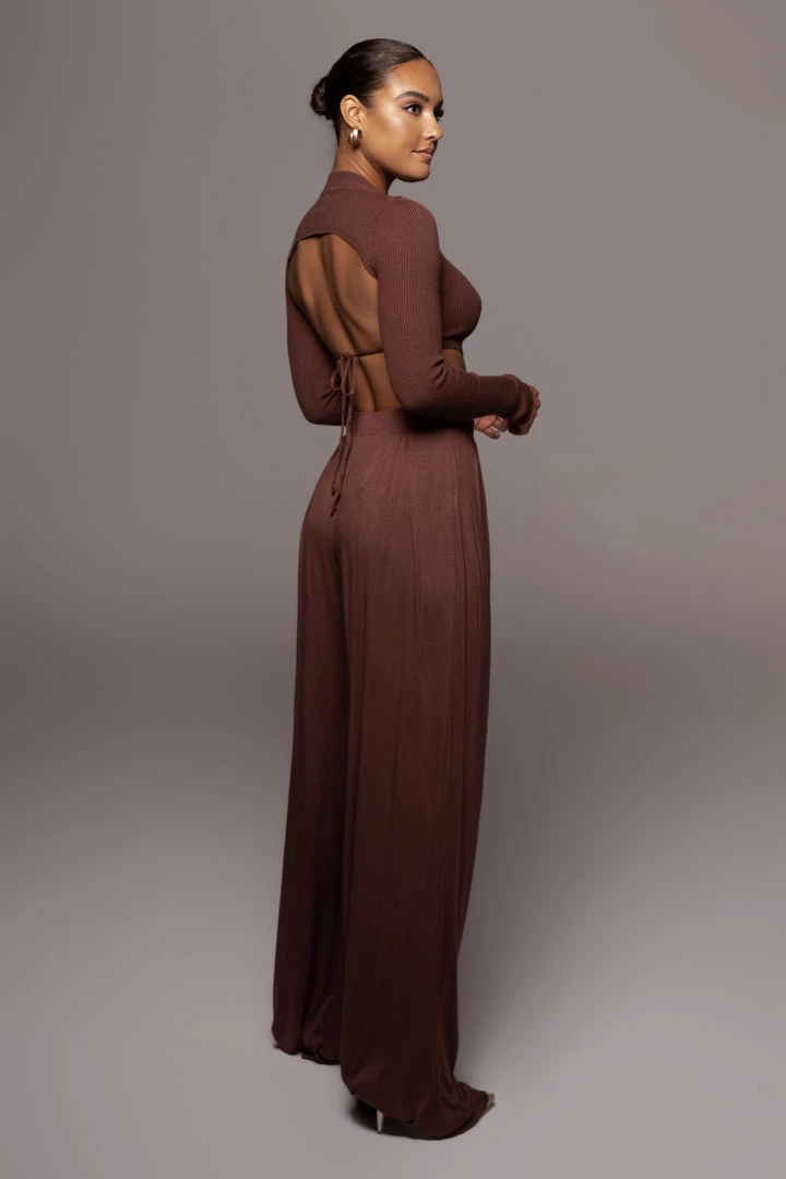 JLUXLABEL JLUXBASIX CHOCOLATE DEVYN WIDE LEG PANTS 7 JLUXLABEL JLUXBASIX CHOCOLATE DEVYN WIDE LEG PANTS