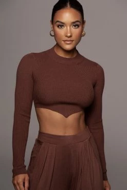 JLUXLABEL JLUXBASIX CHOCOLATE DEVYN WIDE LEG PANTS 15 JLUXLABEL JLUXBASIX CHOCOLATE DEVYN WIDE LEG PANTS