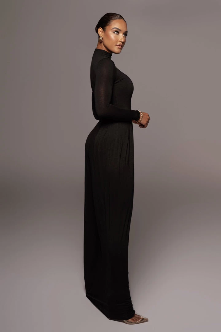 JLUXLABEL JLUXBASIX BLACK DEVYN WIDE LEG PANTS 8 JLUXLABEL JLUXBASIX BLACK DEVYN WIDE LEG PANTS