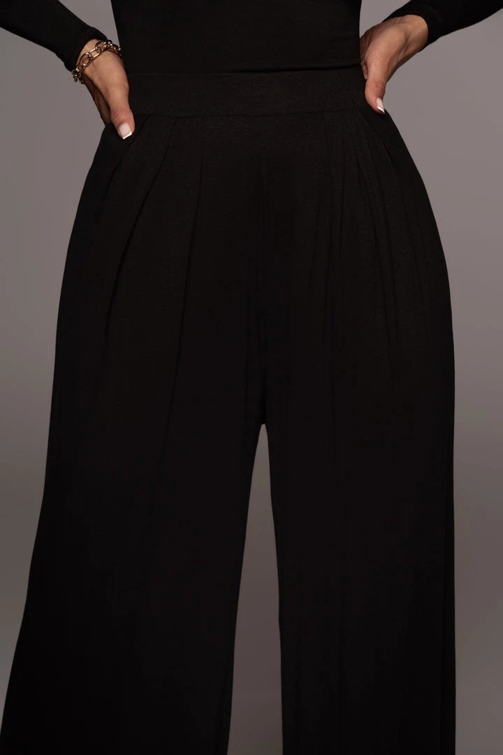 JLUXLABEL JLUXBASIX BLACK DEVYN WIDE LEG PANTS 6 JLUXLABEL JLUXBASIX BLACK DEVYN WIDE LEG PANTS