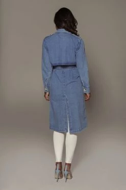 JLUXLABEL ZANDRA DENIM COAT
