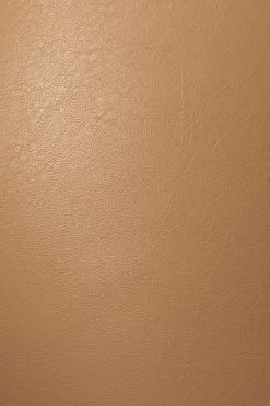 JLUXLABEL CAMEL JEIDY FAUX LEATHER JACKET