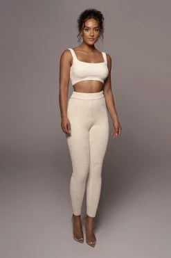 JLUXLABEL IVORY GEMMA CROP CHENILLE TOP SALE