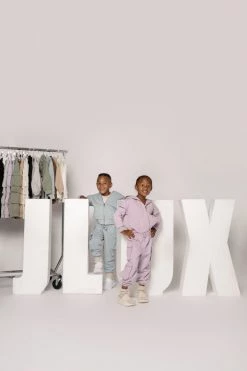 Deals JLUXLABEL Store 17 JLUXLABEL LILAC JLUXKIDS FLEECE UNISEX HOODIE