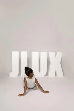 JLUXLABEL GREY LILLIE KIDS FLEECE TOP SALE