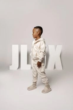JLUXLABEL BUTTERCREAM JLUXKIDS UNISEX CARGO JOGGERS 33 JLUXLABEL BUTTERCREAM JLUXKIDS UNISEX CARGO JOGGERS