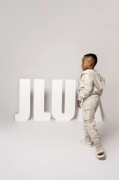 JLUXLABEL BUTTERCREAM JLUXKIDS FLEECE UNISEX HOODIE