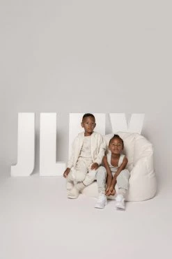 JLUXLABEL BUTTERCREAM JLUXKIDS UNISEX CARGO JOGGERS 27 JLUXLABEL BUTTERCREAM JLUXKIDS UNISEX CARGO JOGGERS