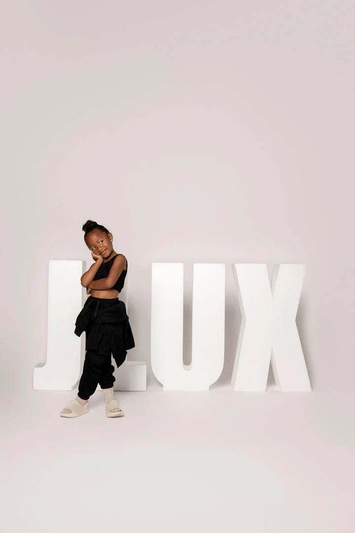 JLUXLABEL BLACK JLUXKIDS UNISEX CARGO JOGGERS 3 JLUXLABEL BLACK JLUXKIDS UNISEX CARGO JOGGERS