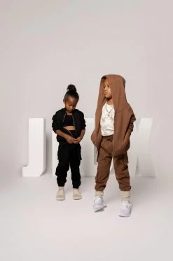 JLUXLABEL PECAN JLUXKIDS UNISEX CARGO JOGGERS