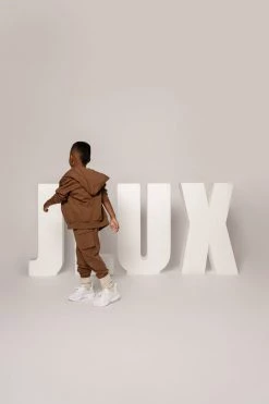 JLUXLABEL PECAN JLUXKIDS UNISEX CARGO JOGGERS